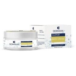 Dermavia Sulfur Body Cream for Blemish-Prone Skin 150ml