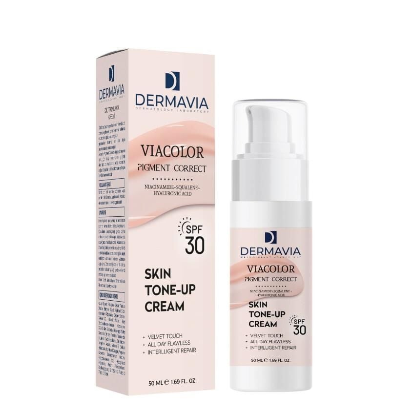 Dermavia Viacolor Pigment Correct SPF 30 Tone Evening Cream 50ml