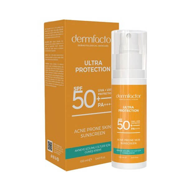 Dermfactor Ultra Protection SPF50 Sunscreen for Acne-Prone Skin 120ml