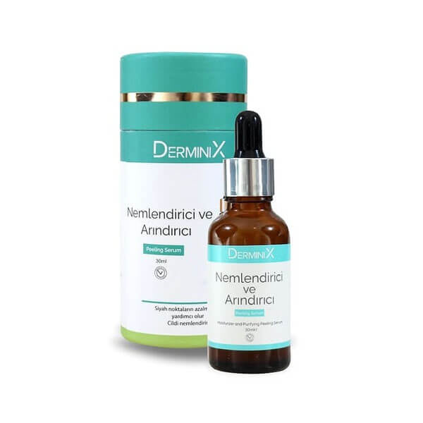 Derminix Moisturizing Peeling Serum for Smooth Texture 30 ml