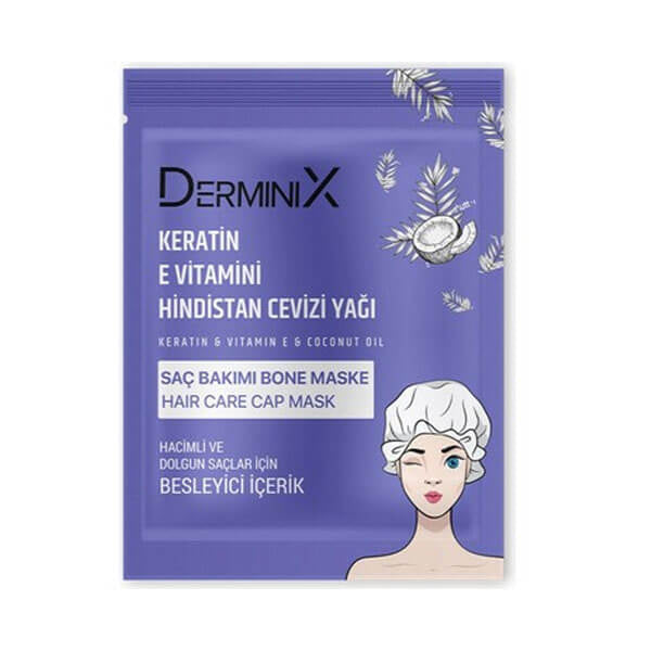 Derminix Coconut Oil & Vitamin E Hair Mask Cap 50g