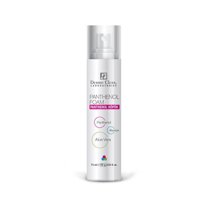 Dermo Clean Panthenol Foam Soothing Skin Care 75ml