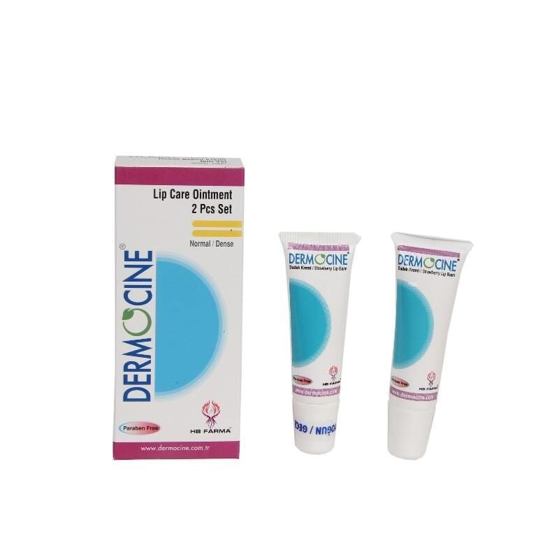 Dermocine Lip Care Cream Set for Smooth Lips 2-Piece