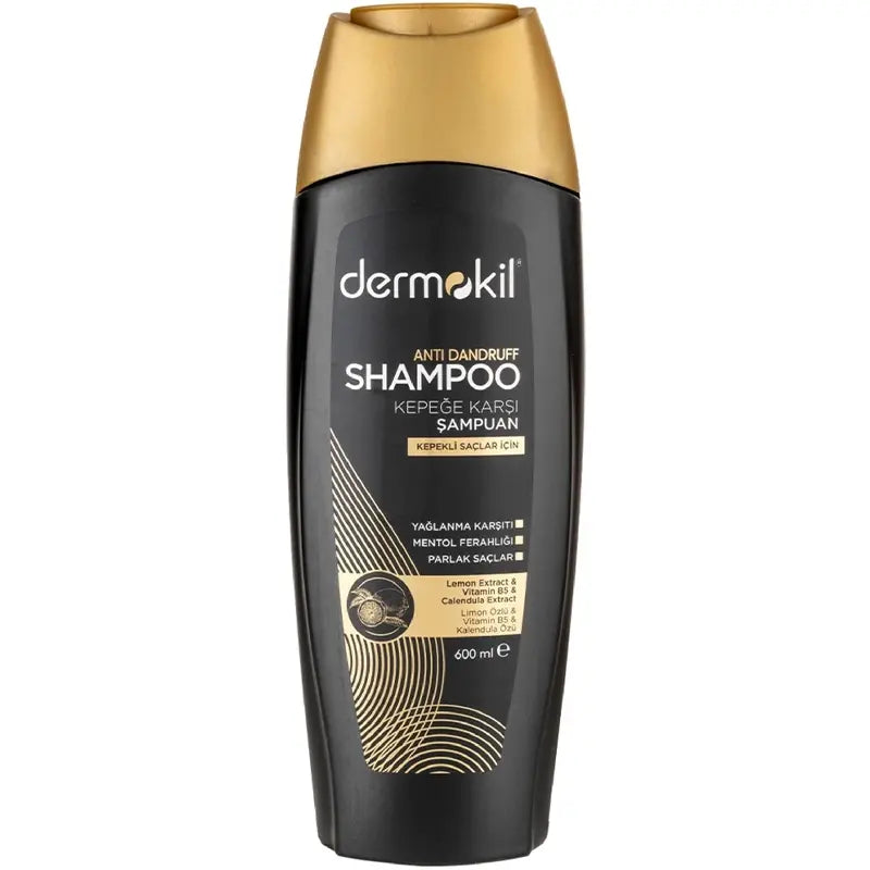 Dermokil Anti-Dandruff Shampoo with Clay &amp; Lemon 600ml