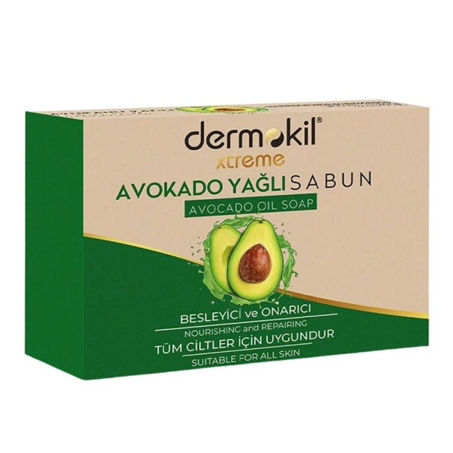 Dermokil Avocado Oil Bar Soap for Nourishing Care 100g