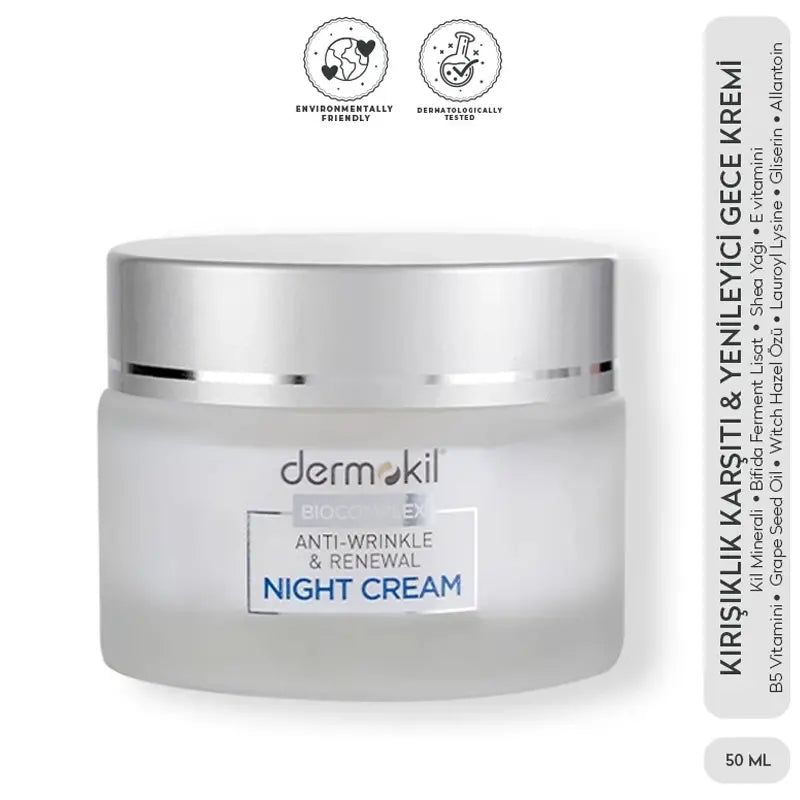 Dermokil Biocomplex Night Cream with Collagen &amp; Vitamin C 50ml