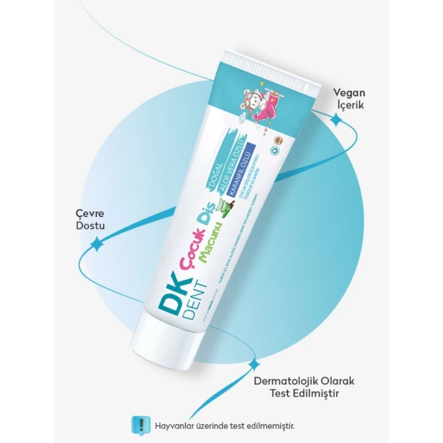 Dermokil DK Dent Clove Extract Kids Toothpaste with Brush 50ml