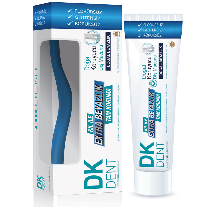 Dermokil Dk Dent Classic Toothbrush &amp; Toothpaste Set 75 ml