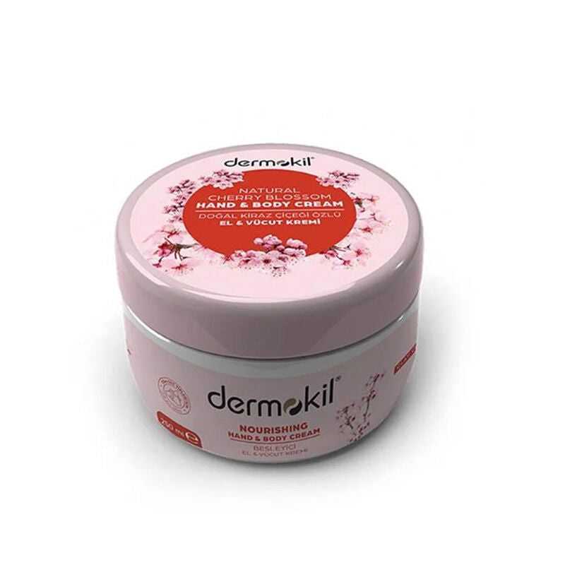 Dermokil Cherry Blossom Hand &amp; Body Cream with Clay 250ml