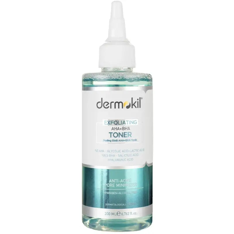 Dermokil AHA BHA Niacinamide Exfoliating Toner 200ml