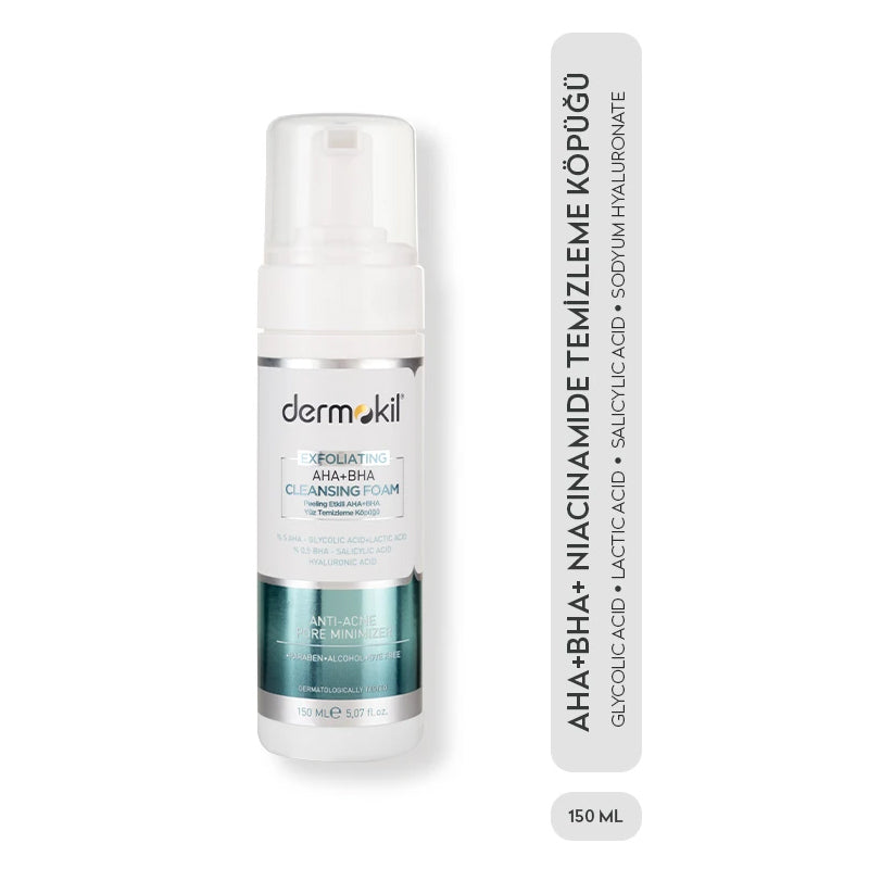 Dermokil AHA BHA Exfoliating Cleansing Foam 150 ml