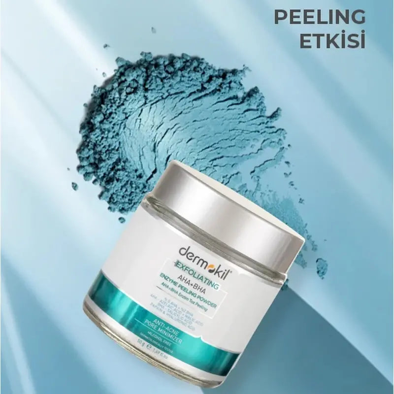 Dermokil Exfoliating AHA BHA Enzyme Peeling Powder 50g