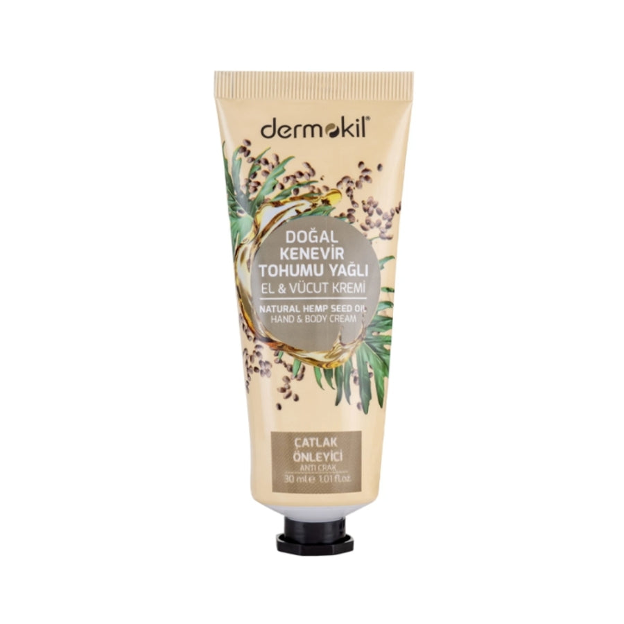 Dermokil Hemp Seed Oil Hand and Body Cream 30 ml