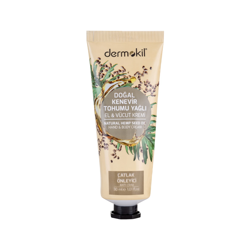 Dermokil Hemp Seed Oil Hand and Body Cream 30 ml