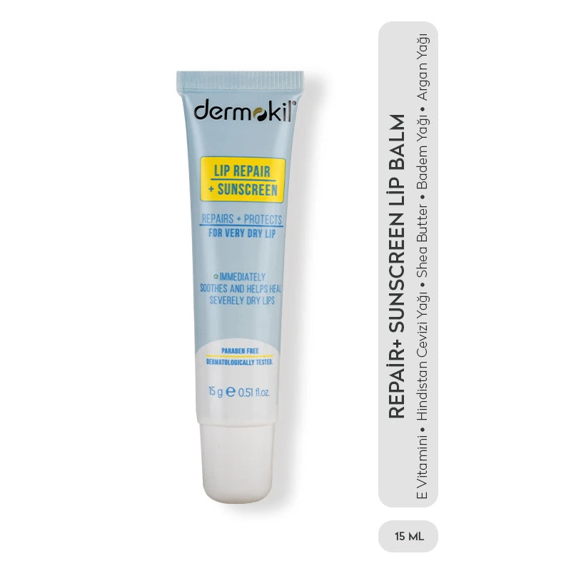 Dermokil Repair & Sunscreen Lip Balm with SPF 15 ml