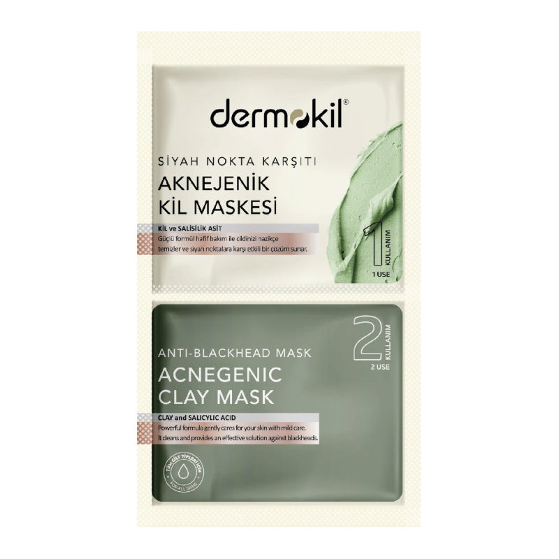 Dermokil Blackhead Clay Mask, Two 7.5 ml Pack