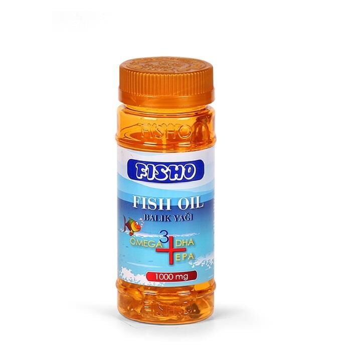 Deniz Pharma Dermolife Fisho Omega 3 Fish Oil Supplement 60 Capsules