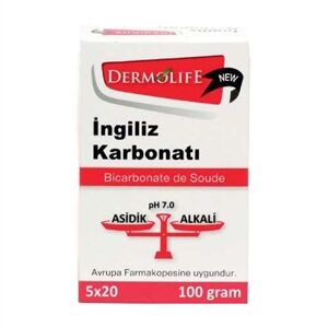 Dermolife Sodium Bicarbonate Powder for Oral &amp; Digestive Care 100g