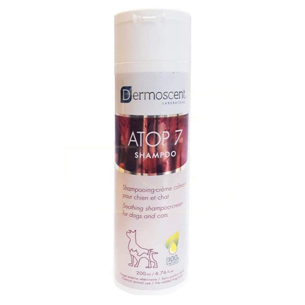 Dermoscent Atop 7 Soothing Skin Shampoo for Dogs & Cats, 200 ml