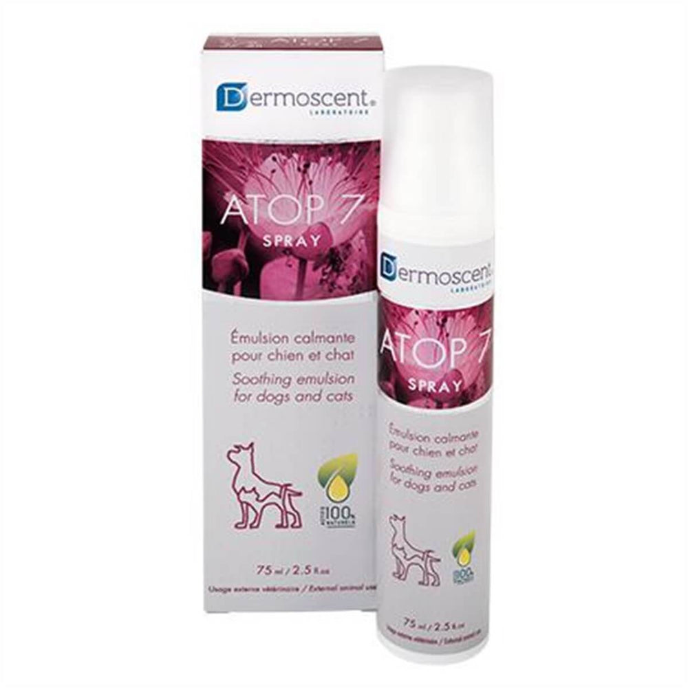 Dermoscent Atop 7 Soothing Skin Spray for Cats & Dogs 75 ml