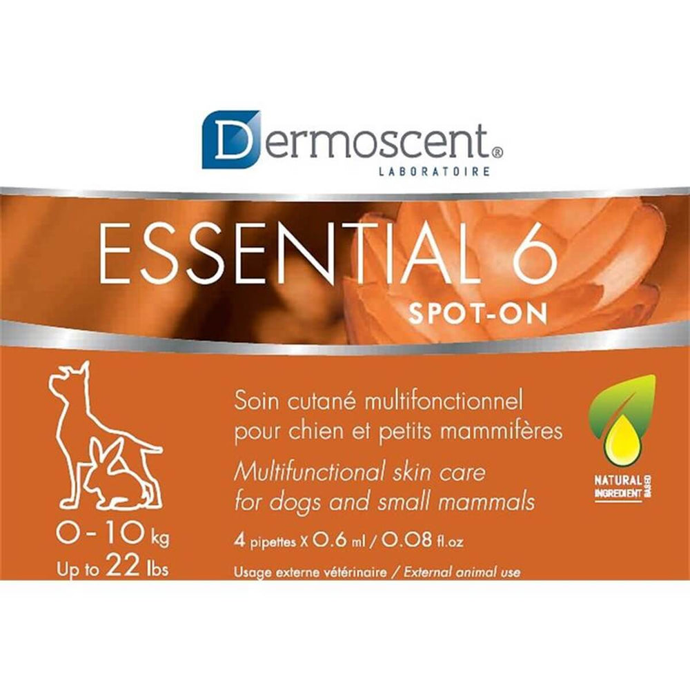 Dermoscent Essential 6 Spot-On Skin Care for Small Dogs 0-10kg