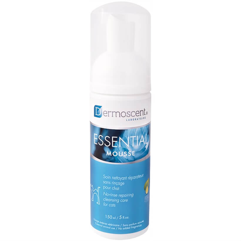 Dermoscent Essential Mousse Waterless Cat Shampoo 150ml