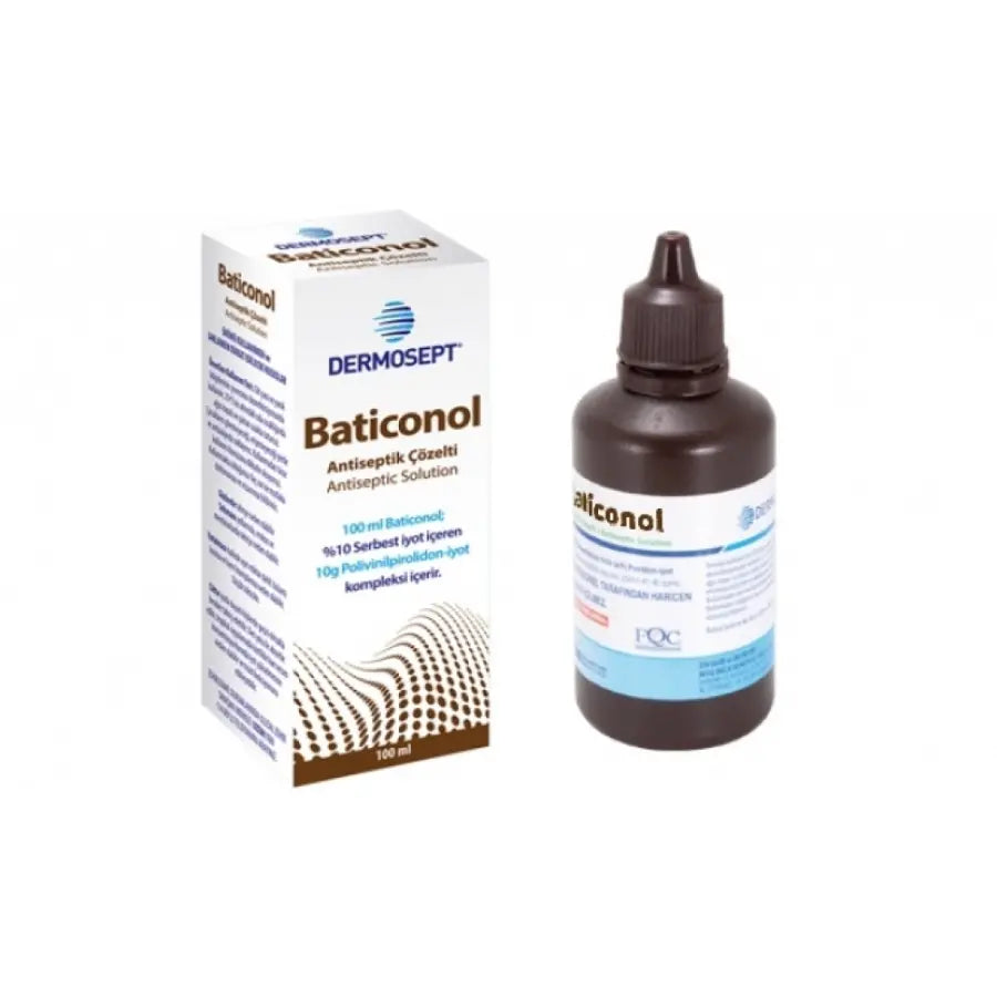 Dermosept Baticonol Antiseptic Solution for Skin Hygiene 100 ml