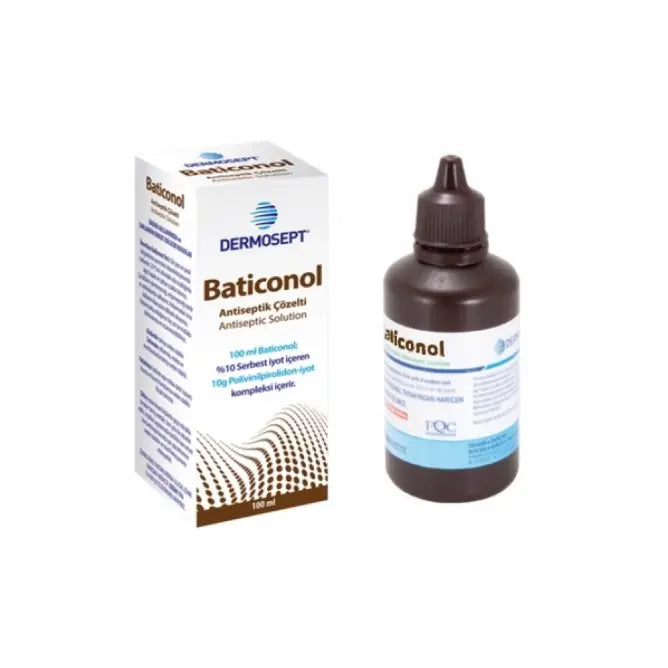 Dermosept Baticonol Antiseptic Solution for Skin Hygiene 100 ml