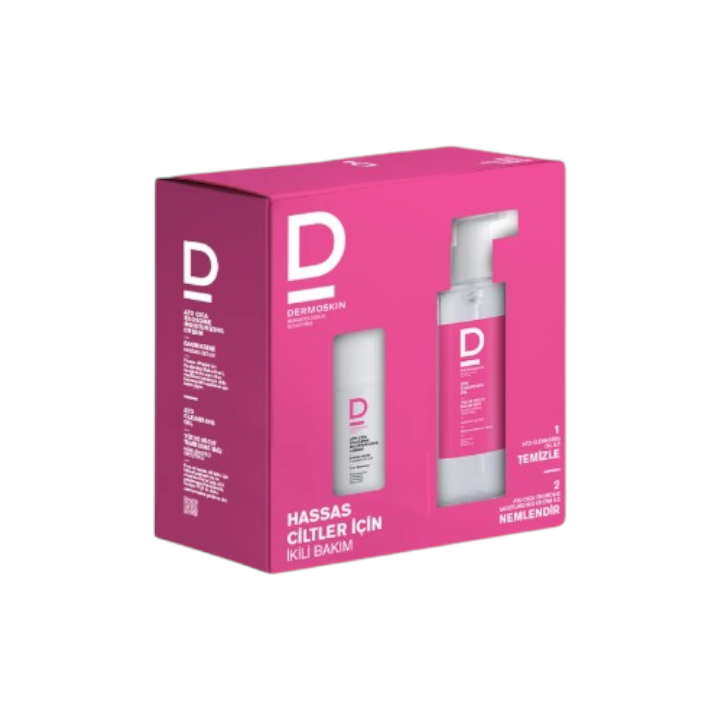 Dermoskin Ato Cica Set Soothing Cream 33ml and Cleansing Oil 200ml