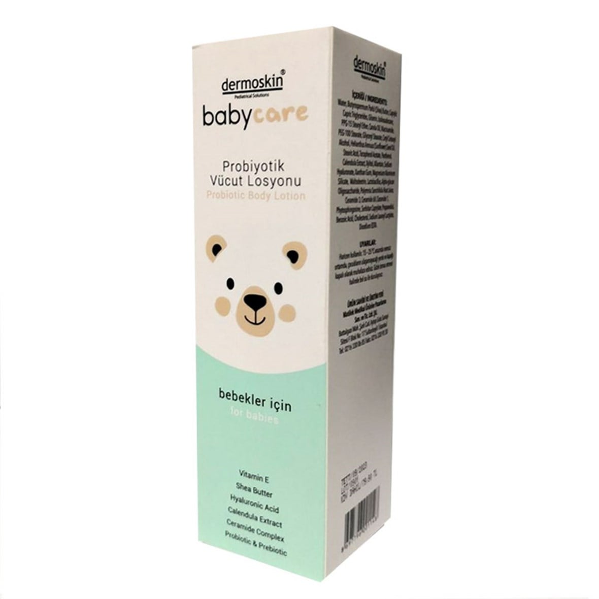 Dermoskin BabyCare: Probiotic Baby Lotion - Soothes Eczema &amp; Diaper Rash, Natural Sensitive Skin Moisturizer (230ml/7.78 fl oz)