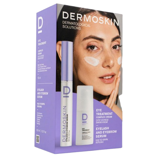 Darmoskin Eye Cream & Lash Serum Set for Radiant Eyes 2-Piece