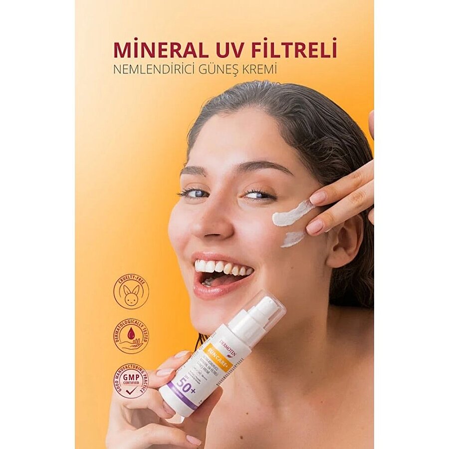 Dermoten SunCare+ SPF 50+ Sunscreen for High Protection 50ml