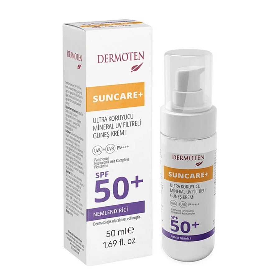 Dermoten SunCare+ SPF 50+ Sunscreen for High Protection 50ml
