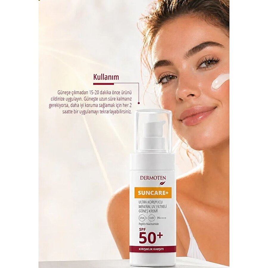 Dermoten Suncare+ SPF 50 Anti-Wrinkle Sunscreen 50ml