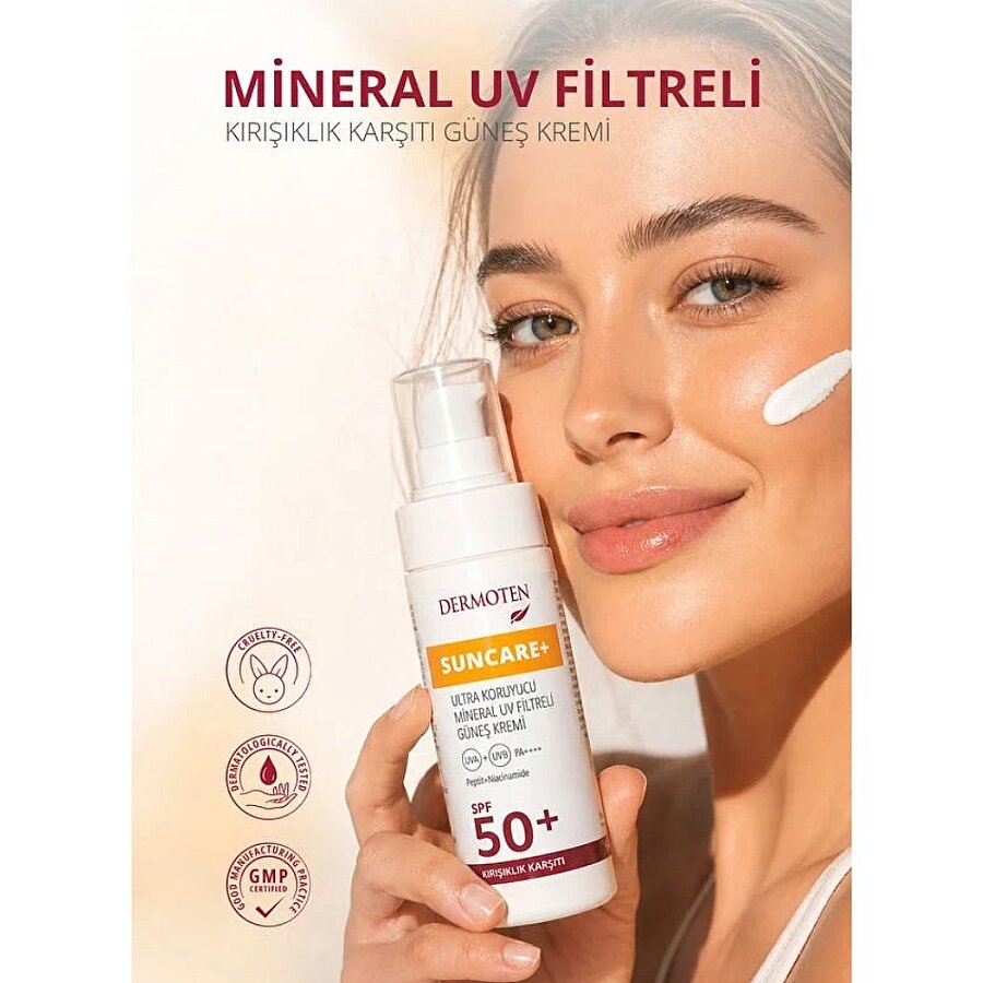 Dermoten Suncare+ SPF 50 Anti-Wrinkle Sunscreen 50ml