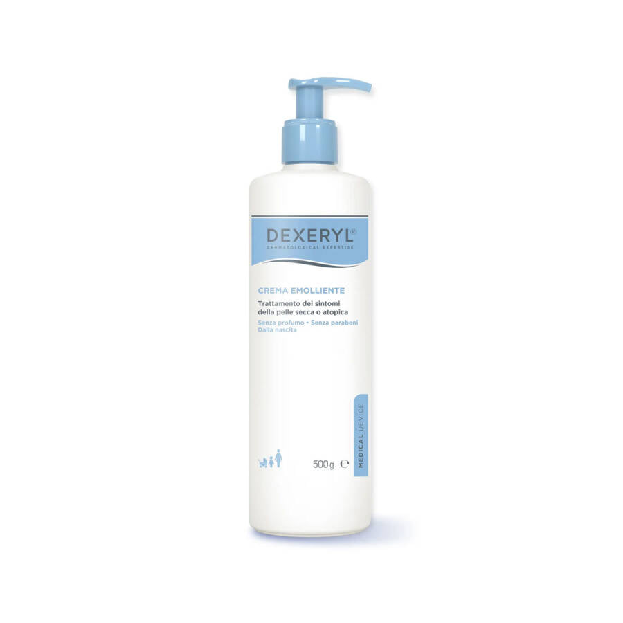 Dexeryl Moisturizing Cream for Dry Skin - Soothing Hydration for Sensitive Skin, Atopic Dermatitis Relief, 500g