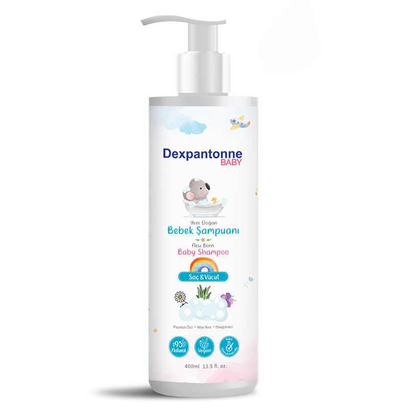 Dexpantonne Baby Newborn Shampoo with Aloe & Chamomile 400 ml