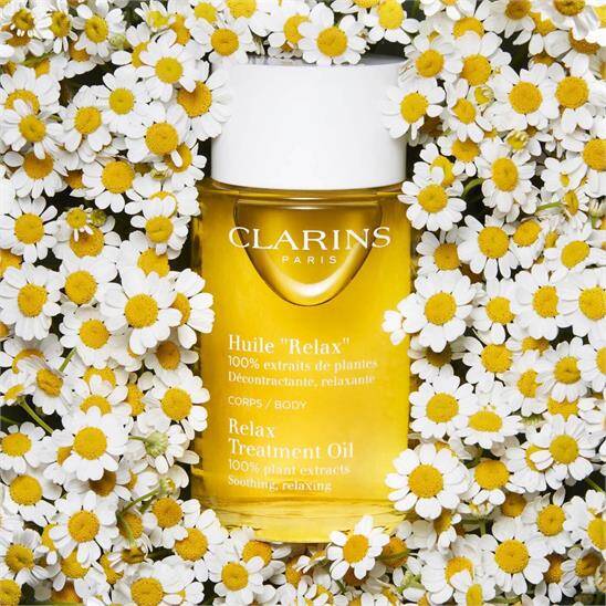 Clarins Relax Body Treatment Oil Soothing Plant Extracts 100 ml