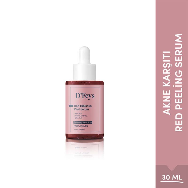 DFeys Red Hibiscus Peel Serum Exfoliating Treatment 30 ml