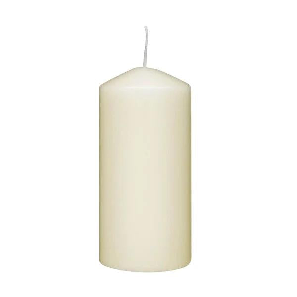 Rubin Licht Champagne Cylindrical Candle - 5.91 inches Tall, Long-Lasting Home Decor Candle Rubin Licht Champagne Candle - Long-Lasting Elegance cylindrical candle, champagne candle, long-lasting candle, home decor candle, nostalgic lighting, Rubin Licht, candle, home decor, interior design, ambiance, relaxation, dinner candle, coffee table decor, elegant candle, sophisticated home decor