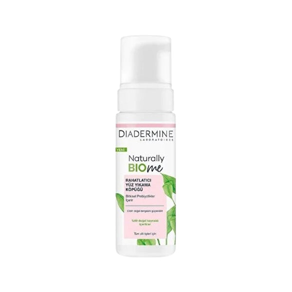 Diadermine Naturally Bio Me Soothing Face Wash Foam 150 ml