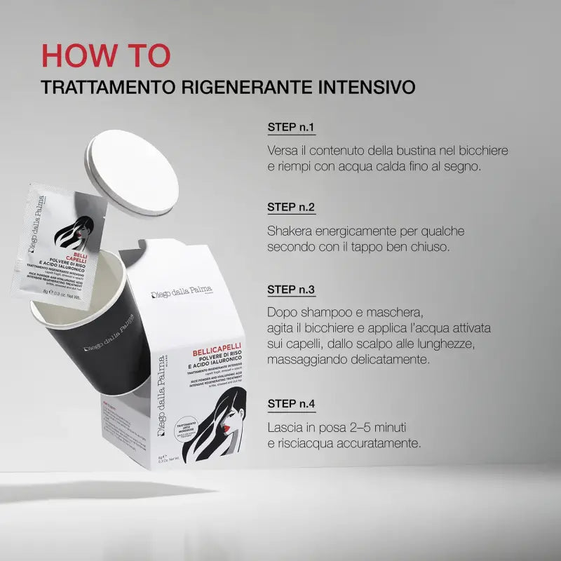 Diego Dalla Palma Bellicapelli Rice Powder Hair Treatment 8g