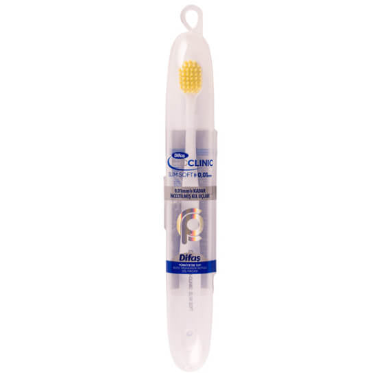 Difas Pro Clinic Slim Soft Toothbrush with Travel Case