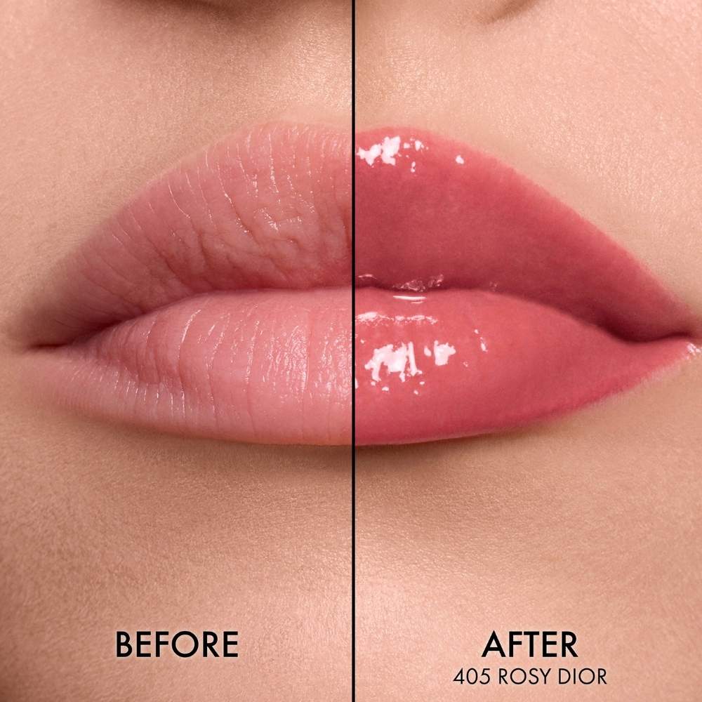 Dior Addict Glass Lipstick 405 Rosy Dior - High-Shine Lip Color