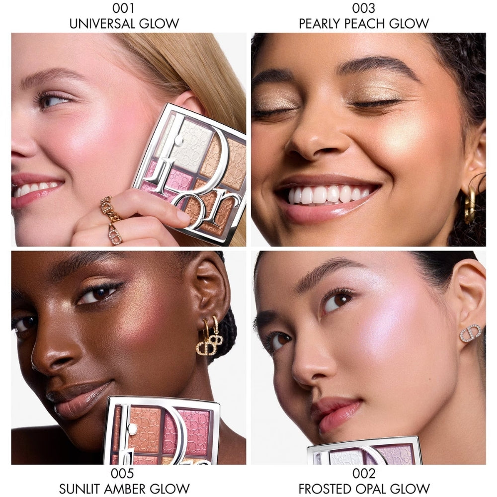 Dior Backstage Glow Maximizer Palette 005 Sunlit Amber Glow