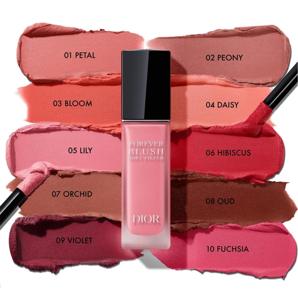 Dior Forever Blush Soft Filter 02 Peony - Velvet Finish 6g