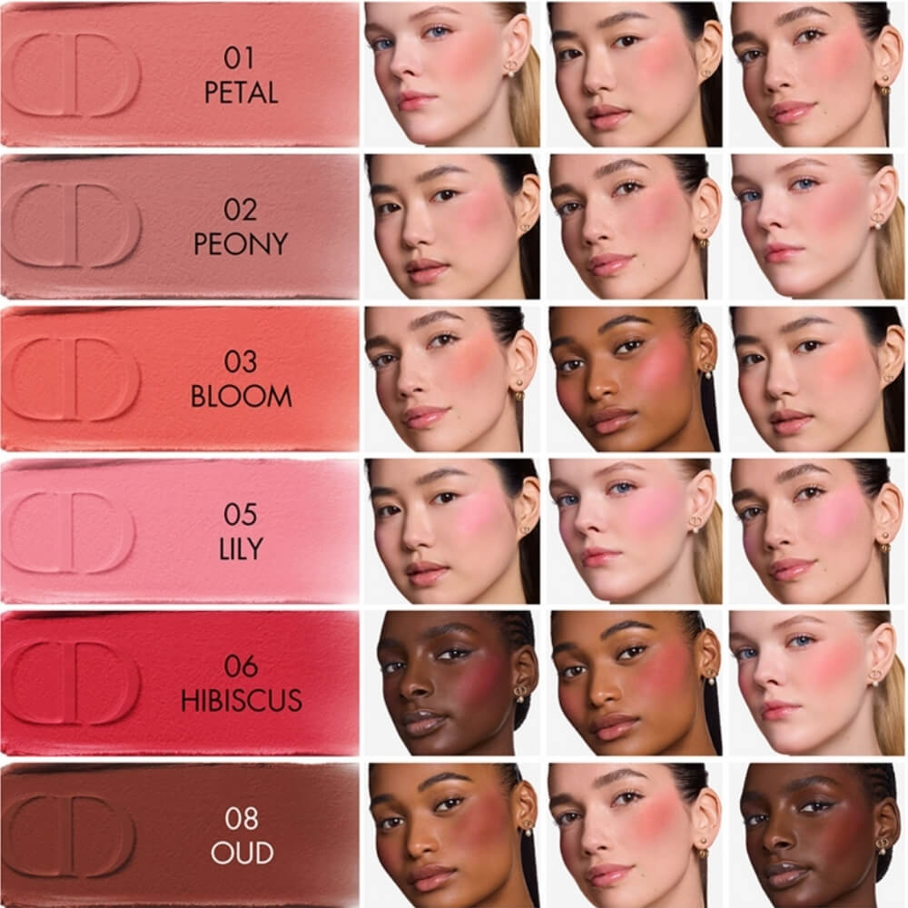 Dior Forever Blush Soft Filter 02 Peony - Velvet Finish 6g