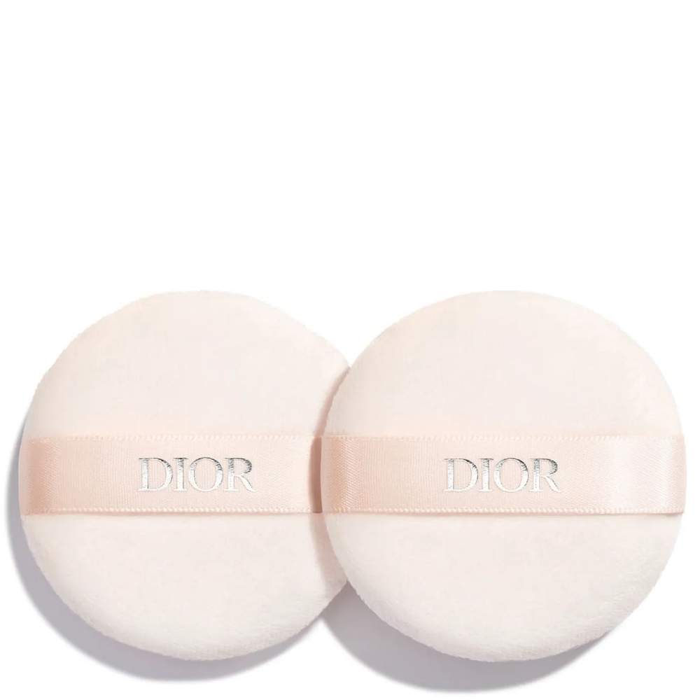 Dior Forever Loose Powder Puff Set for Smooth Application 2 Count