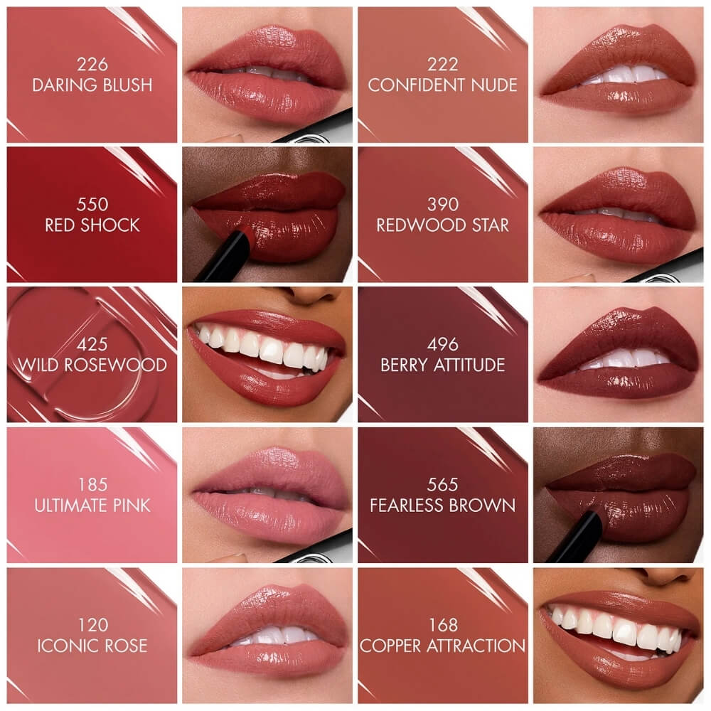 Dior Rouge Shock Shine 120 High-Shine Lipstick for Radiant Color