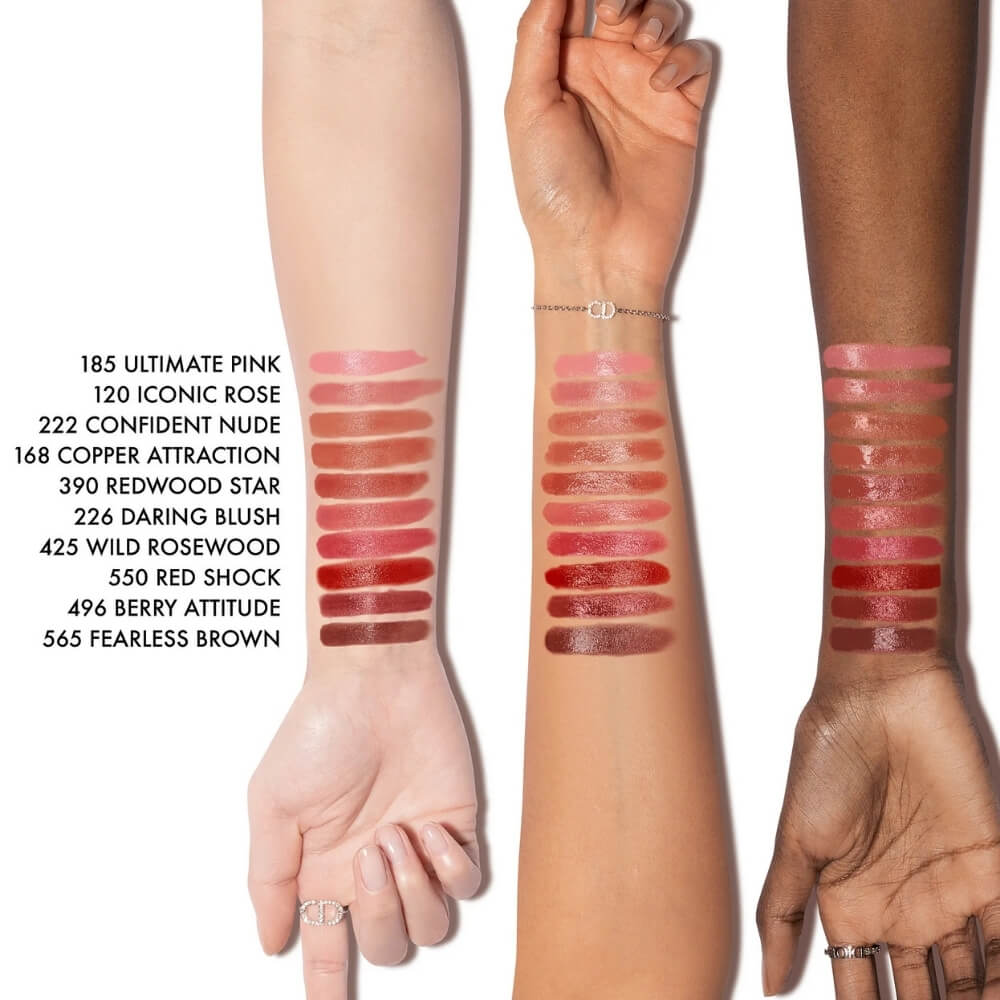 Dior Rouge Shock Shine 120 High-Shine Lipstick for Radiant Color
